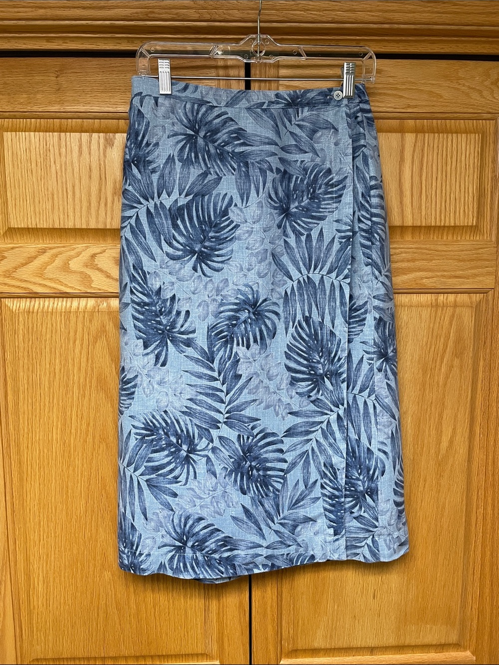 Jones New York Linen Wrap Skirt - Size 10